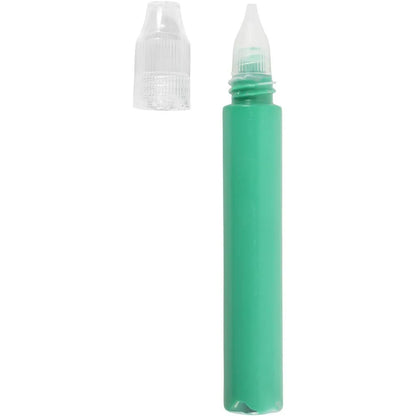 Kaarsenstiften zwart, rood, groen, lichtgrijs
