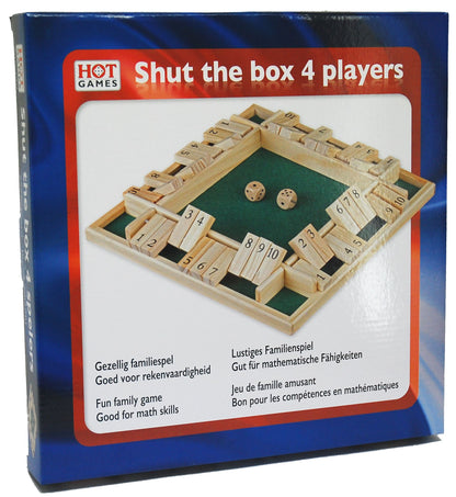 Shut the box 4 spelers