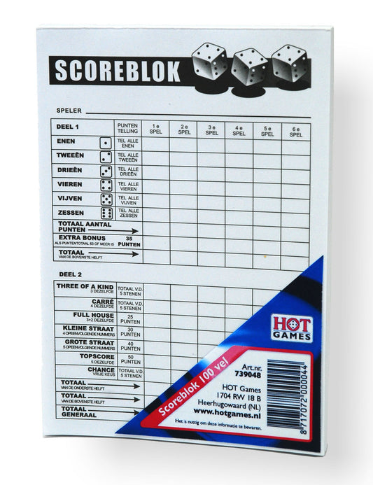 Scoreblok