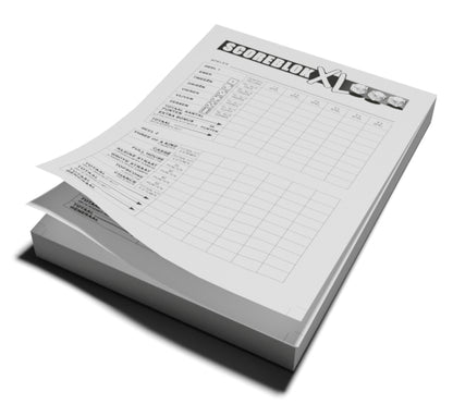 Scoreblok XL