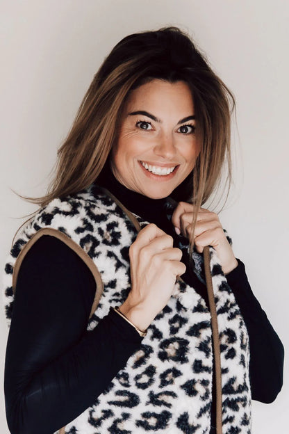 Gilet camino leopard