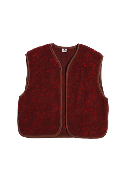 Gilet camino red multi dots