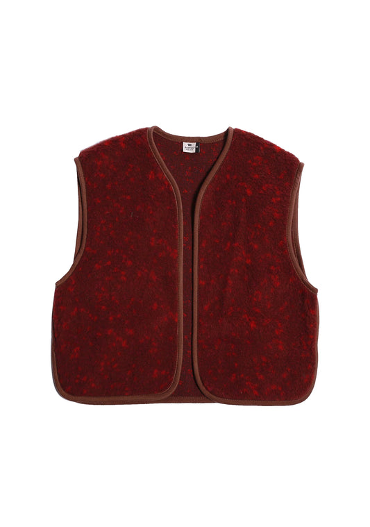 Gilet camino red multi dots