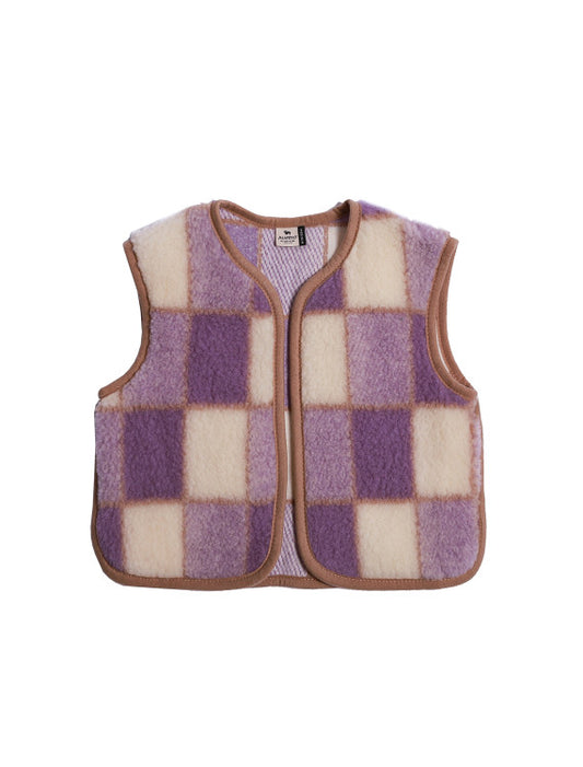 Alwero camino junior lila checkered