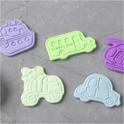 Uitsteekvormen met stempel transport