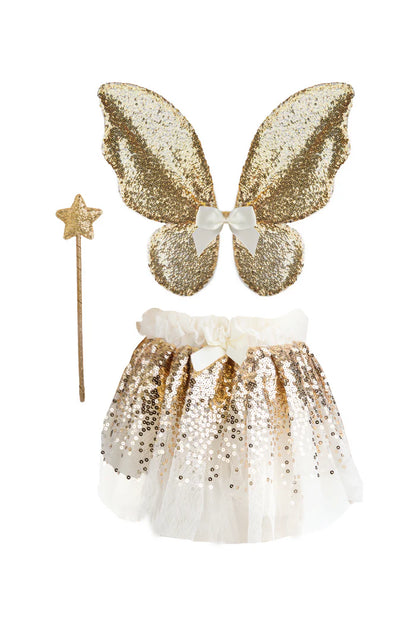 Gouden sequins set
