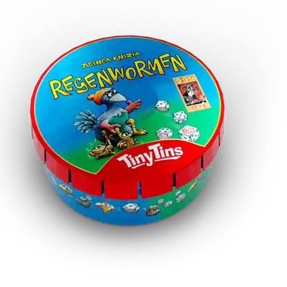Tiny tins regenwormen