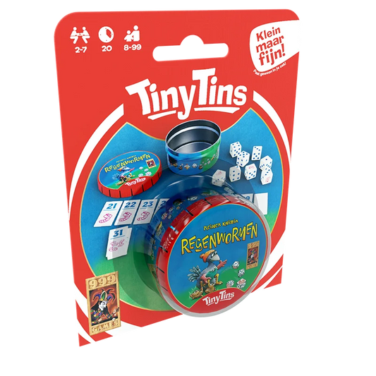 Tiny tins regenwormen