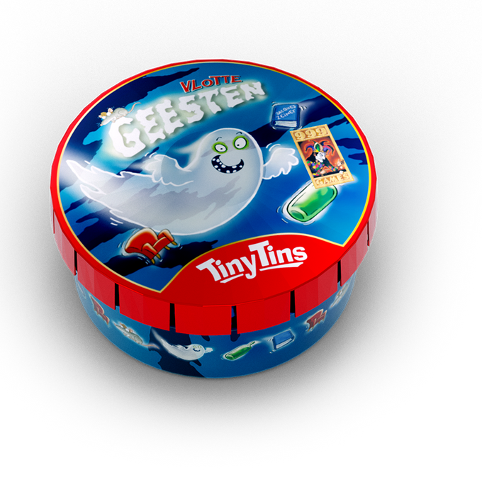 Tiny tins vlotte geesten