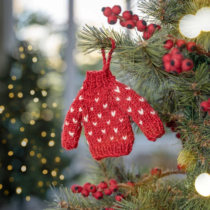 Hanger trui donkerrood