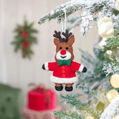 Hanger rendier kerstman jolly christmas