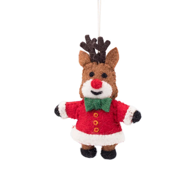 Hanger rendier kerstman jolly christmas