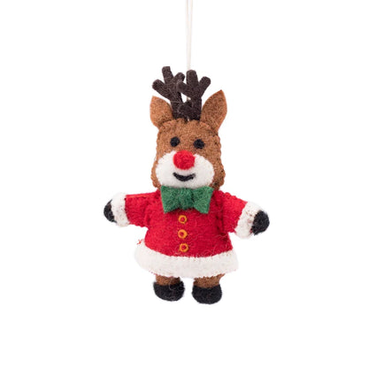 Hanger rendier kerstman jolly christmas