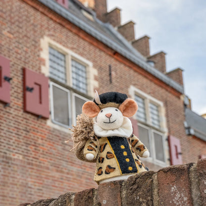 Decoratie muis panterpiet