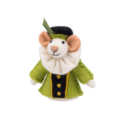 Vingerpopje muis pietermuis groen