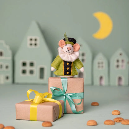 Vingerpopje muis pietermuis groen