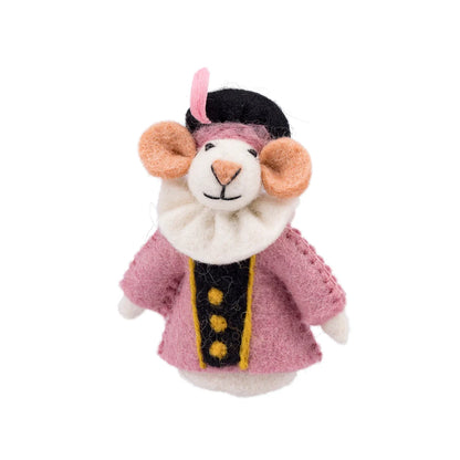 Vingerpopje muis pietermuis lichtroze