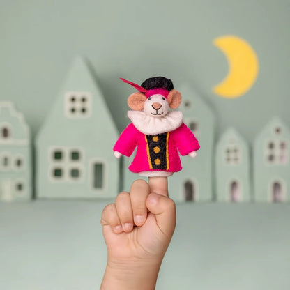 Vingerpopje muis pietermuis fuchsia