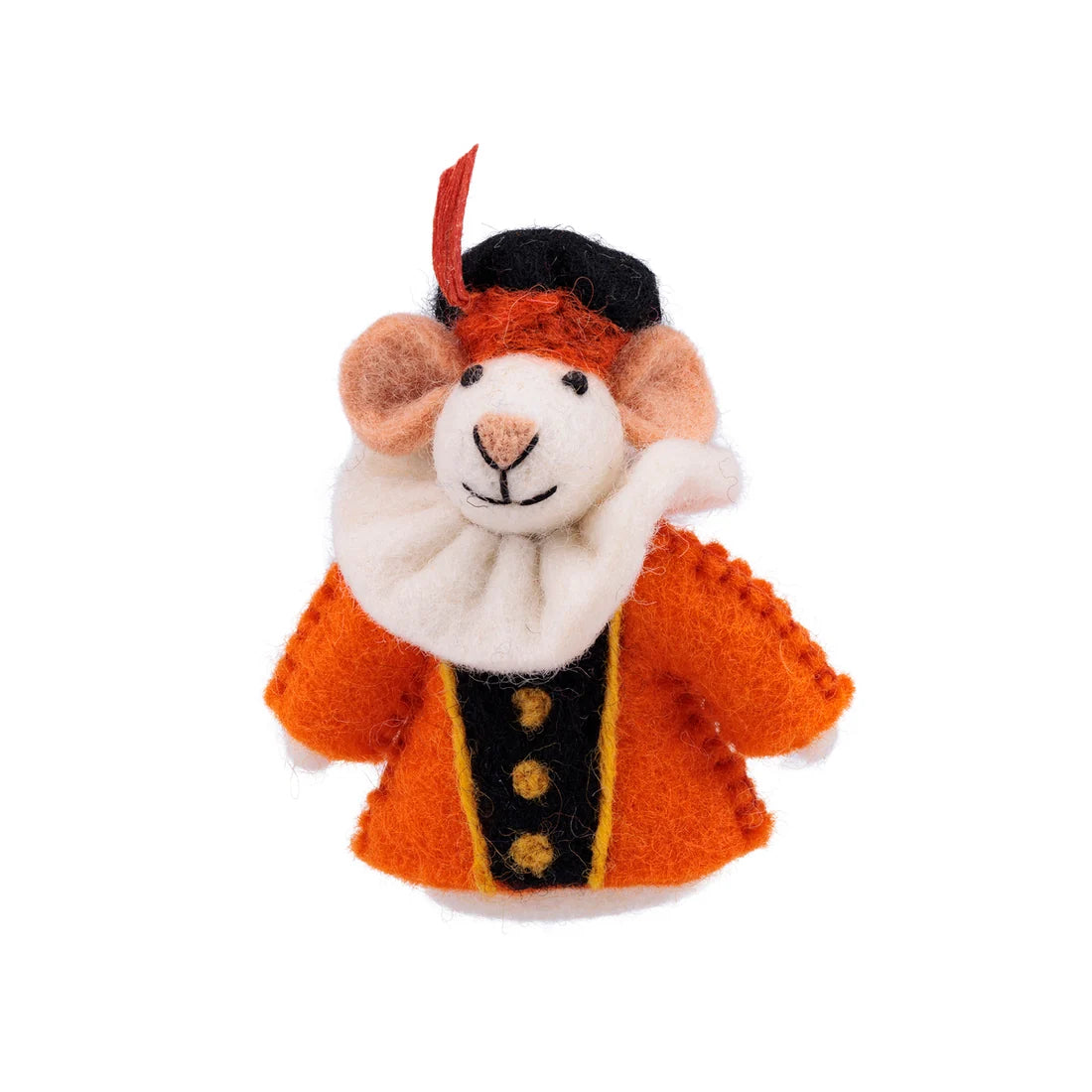 Vingerpopje muis pietermuis oranje