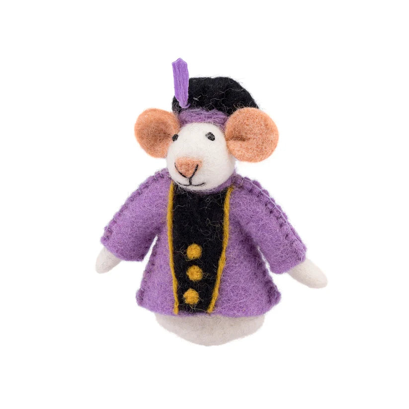 Vingerpopje muis pietermuis lila