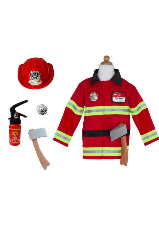 Brandweerjas met accesoires