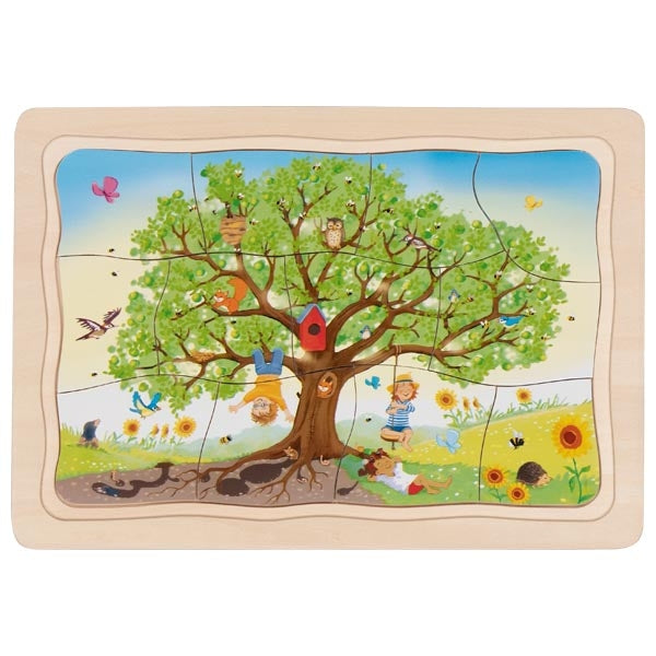 Goki lagenpuzzel appelboom