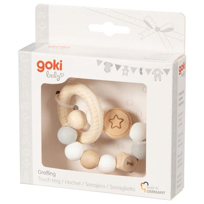 Goki grijpspeeltje grijs