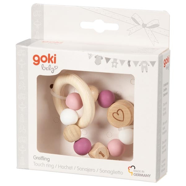 Goki grijpspeeltje roze