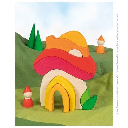 Goki paddenstoel huis