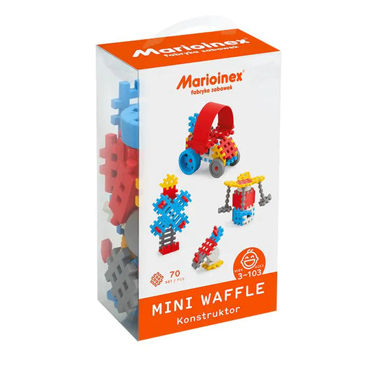 Marioinex mini waffle constructor 70 blue