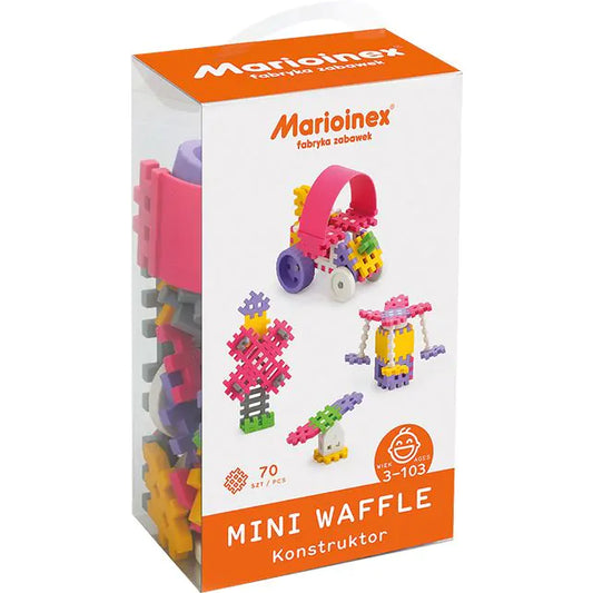 Marioinex mini waffle constructor 70 pink