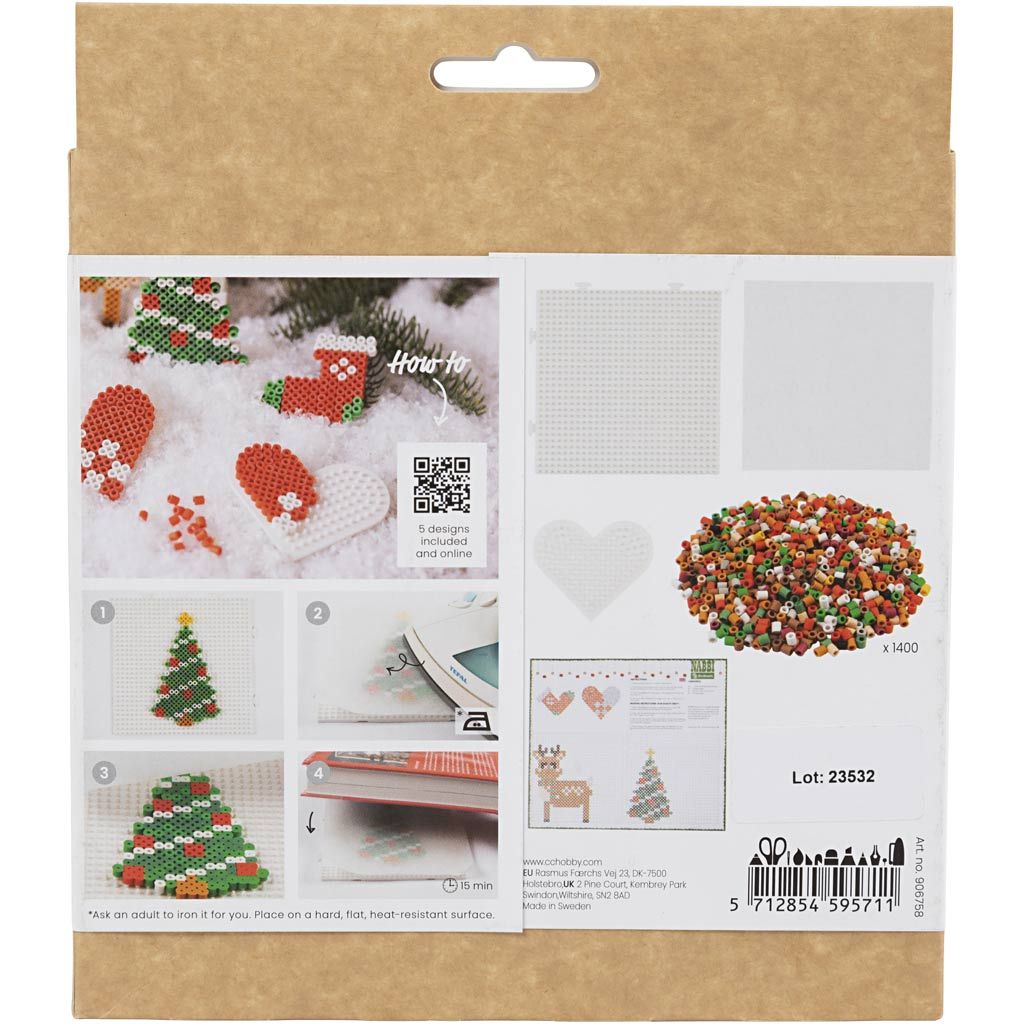 Hobbyset Nabbi BioBeads kerstman