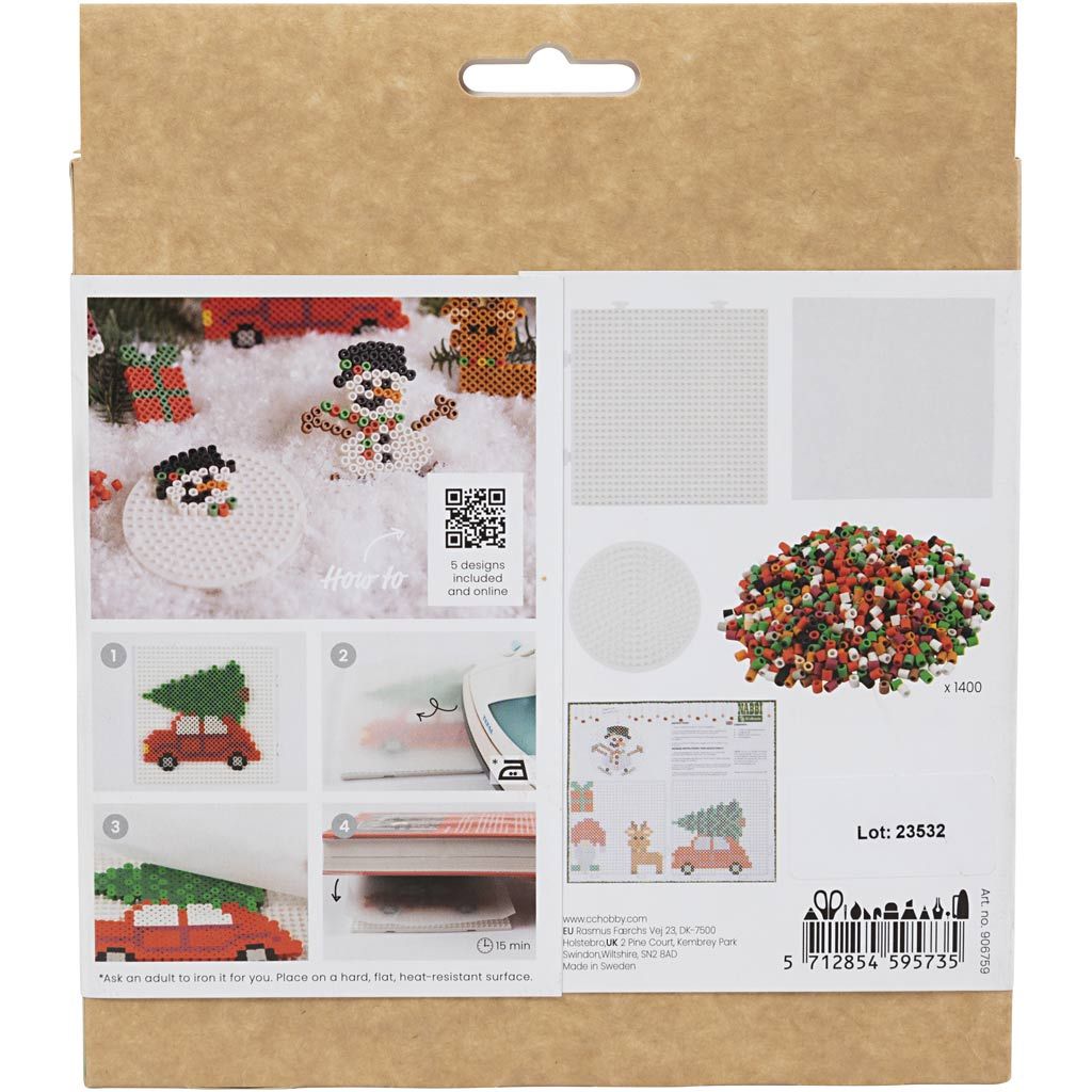 Hobbyset NABBI BioBeads kerstauto