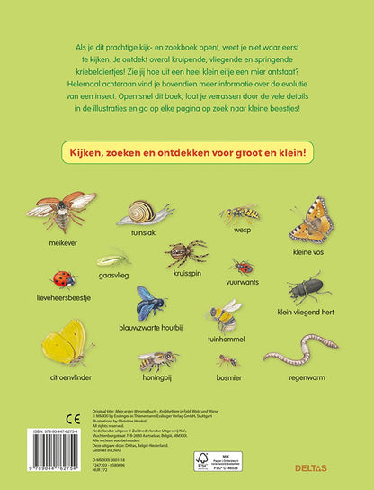 Kijk- en zoekboek kriebeldiertjes