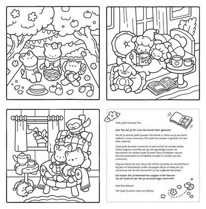 Comfy & cute cozy kleurboek