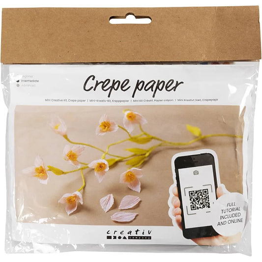 Mini hobbyset crêpepapier kersentak