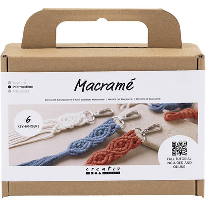 Mini craft kit macramé sleutelhangers