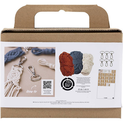 Mini craft kit macramé sleutelhangers