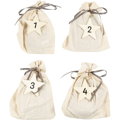 Adventskalender borduren