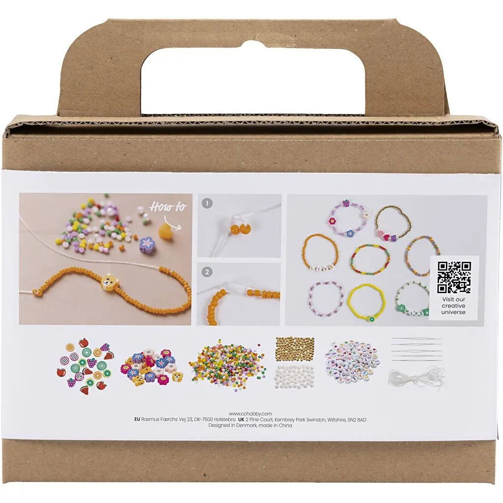 Mini creatieve box sieraden kleurrijke armbanden