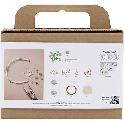 Mini hobbyset sieraden aventurijn ketting en armband