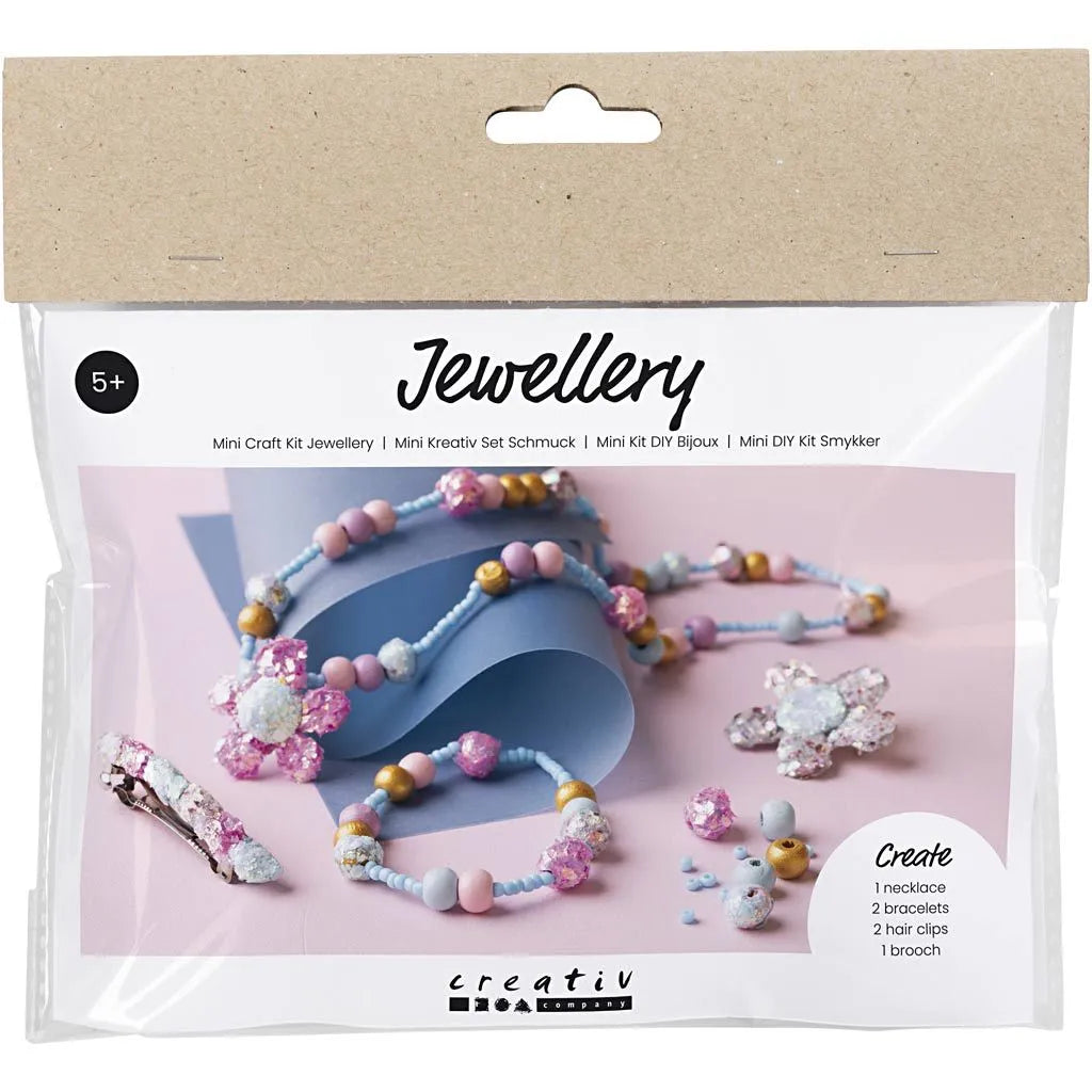 Mini hobbyset sieraden glitter