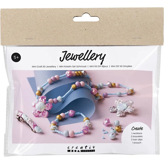Mini hobbyset sieraden glitter