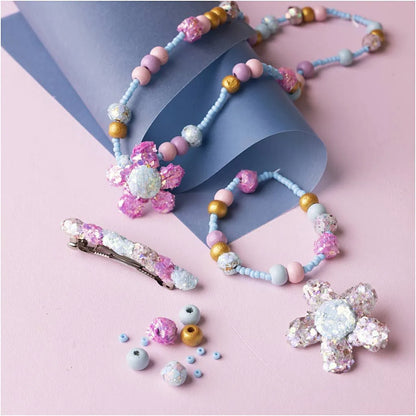 Mini hobbyset sieraden glitter