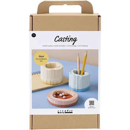 Hobbyset bakjes gieten