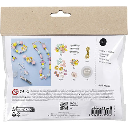 Mini hobbyset sieraden halsketting, armbanden en haarclips