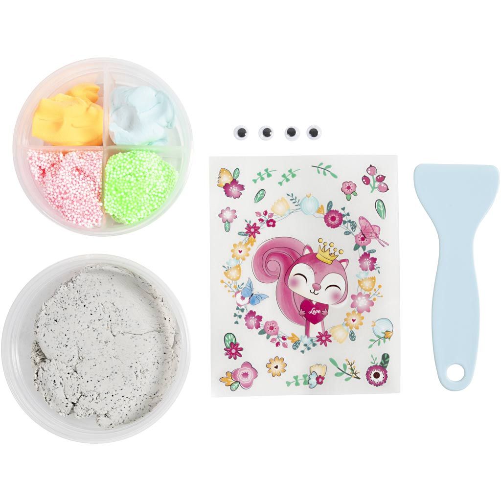 Mini hobbyset boetseren steen met insect
