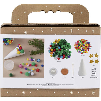 Mini hobbyset decoratie kerstboom