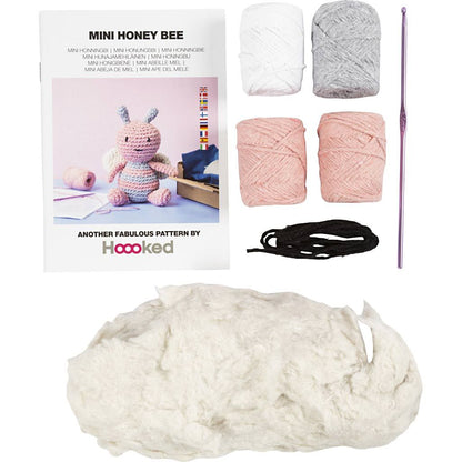 Hobbyset amigurumi honingbij pastelkleuren