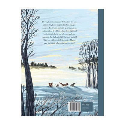 Op een koude winterdag